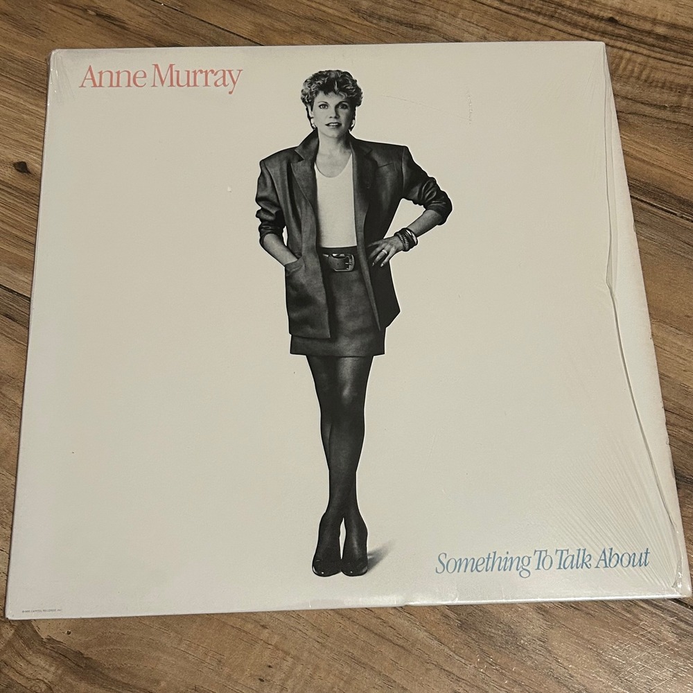 Anne Murray Something To‎ Talk About Vinyl Record LP Album 1986 Capitol